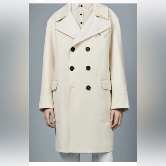 Zara Jackets & Blazers - Zara Cream Trench Coat